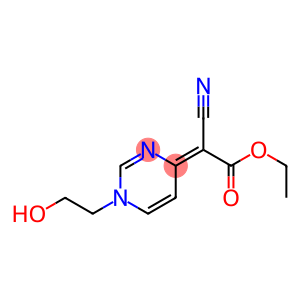 4-[Cyano(ethoxycarbonyl)methylene]-1,4-dihydro-1-(2-hydroxyethyl)pyrimidine