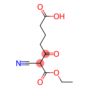 2-Cyano-3-oxoheptanedioic acid 1-ethyl ester