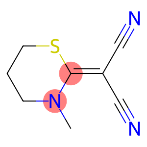 2-[Cyano(cyano)methylene]-3-methyl-3,4,5,6-tetrahydro-2H-1,3-thiazine