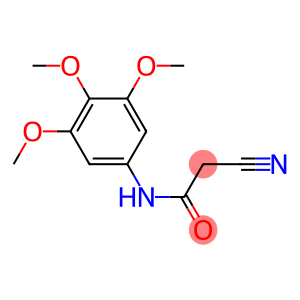 2-cyano-N-(3,4,5-trimethoxyphenyl)acetamide