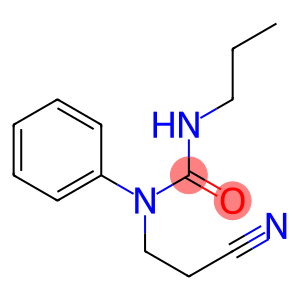 1-(2-cyanoethyl)-1-phenyl-3-propylurea