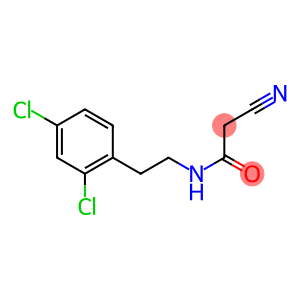 2-cyano-N-[2-(2,4-dichlorophenyl)ethyl]acetamide