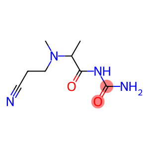 {2-[(2-cyanoethyl)(methyl)amino]propanoyl}urea
