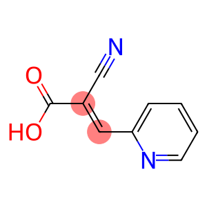 2-cyano-3-(pyridin-2-yl)prop-2-enoic acid