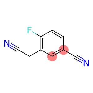 3-(cyanomethyl)-4-fluorobenzonitrile