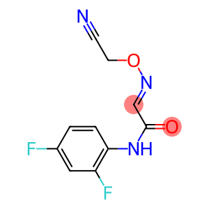 2-[(cyanomethoxy)imino]-N-(2,4-difluorophenyl)acetamide
