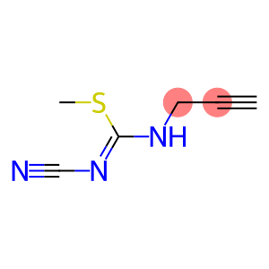 3-{[(cyanoimino)(methylthio)methyl]amino}prop-1-yne