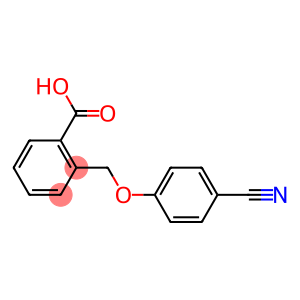 2-[(4-cyanophenoxy)methyl]benzenecarboxylic acid