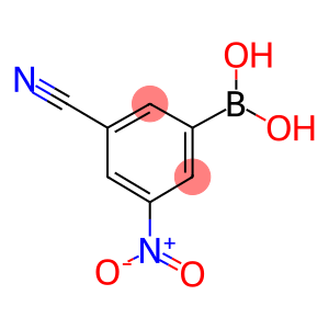 3-CYANO-5-NITROPHENYLBORONIC ACID