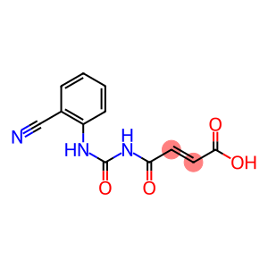 4-{[(2-cyanophenyl)carbamoyl]amino}-4-oxobut-2-enoic acid