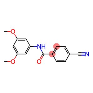 4-cyano-N-(3,5-dimethoxyphenyl)benzamide