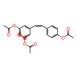 5-[(1Z)-2-[4-(Acetyloxy)phenyl]ethenyl]-1,3-benzenediol Diacetate
