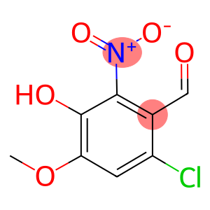 6-CHLORO-3-HYDROXY-4-METHOXY-2-NITRO-BENZALDEHYDE