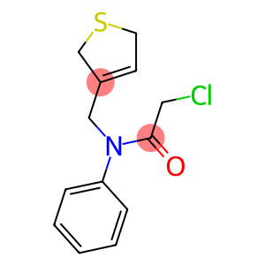 2-CHLORO-N-(2,5-DIHYDROTHIEN-3-YLMETHYL)-N-PHENYLACETAMIDE