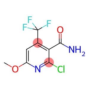 2-CHLORO-6-METHOXY-4-(TRIFLUOROMETHYL)NICOTINAMIDE