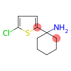 1-(5-CHLOROTHIEN-2-YL)CYCLOHEXYLAMINE