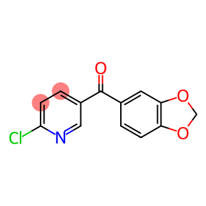 2-CHLORO-5-[3,4-(METHYLENEDIOXY)BENZOYL]PYRIDINE