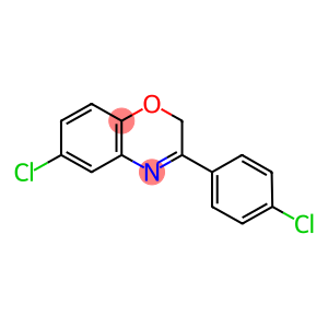 6-CHLORO-3-(4-CHLOROPHENYL)-2H-1,4-BENZOXAZINE