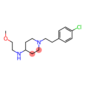 1-[2-(4-CHLOROPHENYL)ETHYL]-N-(2-METHOXYETHYL)PIPERIDIN-4-AMINE
