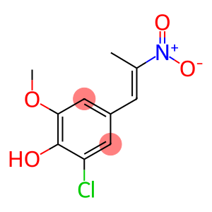 1-(3-CHLORO-4-HYDROXY-5-METHOXYPHENYL)-2-NITROPROPENE