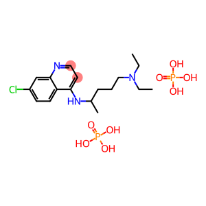 7-氯-N-(5-二乙基氨基-2-戊烷基)喹啉-4-胺二磷酸盐