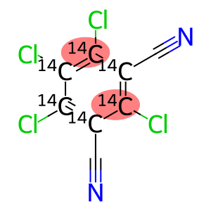 CHLOROTHALONIL [RING-14C(U)]