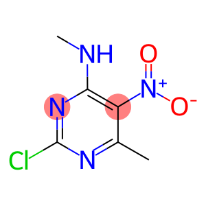 2-CHLORO-5-NITRO-4-METHYL-6-(METHYLAMINO)PYRIMIDINE