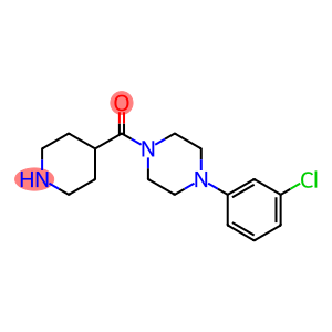[4-(3-CHLORO-PHENYL)-PIPERAZIN-1-YL]-PIPERIDIN-4-YL-METHANONE