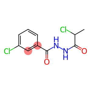 3-CHLORO-N'-(2-CHLOROPROPANOYL)BENZOHYDRAZIDE