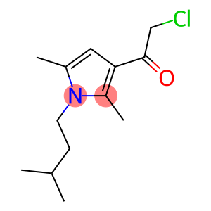 2-CHLORO-1-[2,5-DIMETHYL-1-(3-METHYLBUTYL)-1H-PYRROL-3-YL]ETHANONE