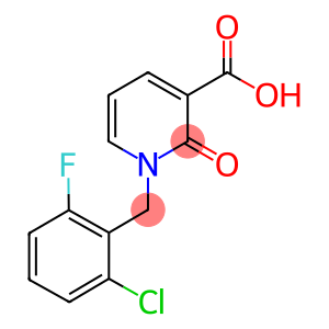 1-(2-CHLORO-6-FLUORO-BENZYL)-2-OXO-1,2-DIHYDRO-PYRIDINE-3-CARBOXYLIC ACID