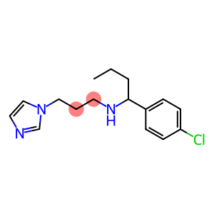[1-(4-chlorophenyl)butyl][3-(1H-imidazol-1-yl)propyl]amine