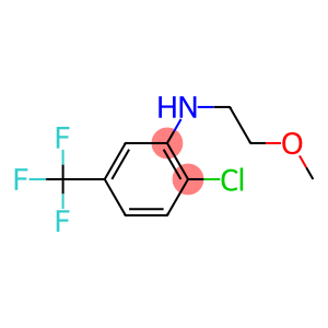 2-chloro-N-(2-methoxyethyl)-5-(trifluoromethyl)aniline