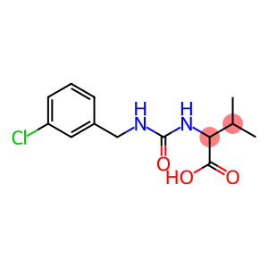 2-({[(3-chlorophenyl)methyl]carbamoyl}amino)-3-methylbutanoic acid