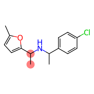 [1-(4-chlorophenyl)ethyl][1-(5-methylfuran-2-yl)ethyl]amine
