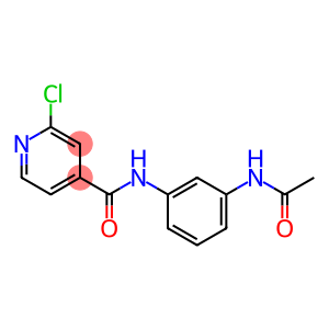 2-chloro-N-(3-acetamidophenyl)pyridine-4-carboxamide
