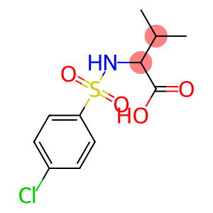 2-[(4-chlorobenzene)sulfonamido]-3-methylbutanoic acid