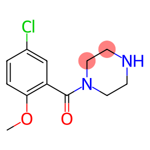 1-[(5-chloro-2-methoxyphenyl)carbonyl]piperazine