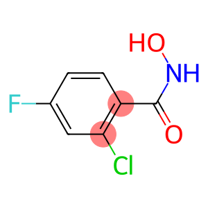 2-chloro-4-fluoro-N-hydroxybenzamide