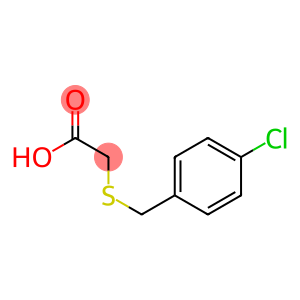 2-{[(4-chlorophenyl)methyl]sulfanyl}acetic acid