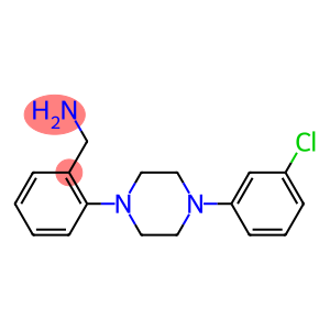 {2-[4-(3-chlorophenyl)piperazin-1-yl]phenyl}methanamine
