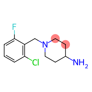 1-[(2-chloro-6-fluorophenyl)methyl]piperidin-4-amine