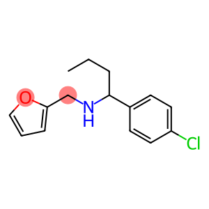 [1-(4-chlorophenyl)butyl](furan-2-ylmethyl)amine