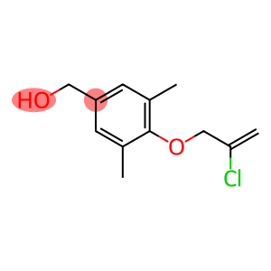 {4-[(2-chloroprop-2-en-1-yl)oxy]-3,5-dimethylphenyl}methanol
