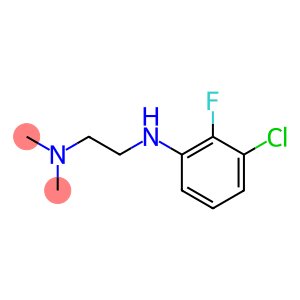 {2-[(3-chloro-2-fluorophenyl)amino]ethyl}dimethylamine