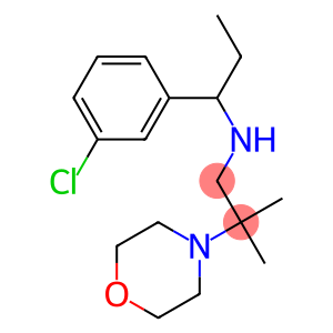 [1-(3-chlorophenyl)propyl][2-methyl-2-(morpholin-4-yl)propyl]amine