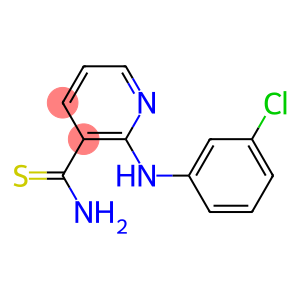 2-[(3-chlorophenyl)amino]pyridine-3-carbothioamide