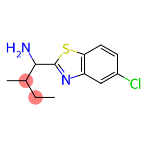 1-(5-chloro-1,3-benzothiazol-2-yl)-2-methylbutan-1-amine