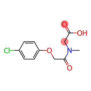 2-[2-(4-chlorophenoxy)-N-methylacetamido]acetic acid