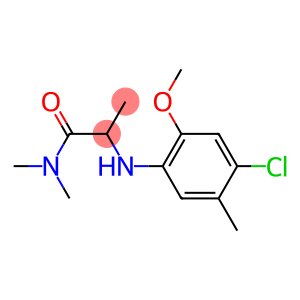 2-[(4-chloro-2-methoxy-5-methylphenyl)amino]-N,N-dimethylpropanamide